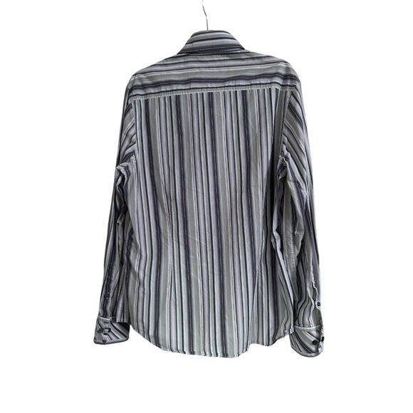 Kenneth Cole Long Sleeve Casual Shirt-Large - Picture 2 of 9